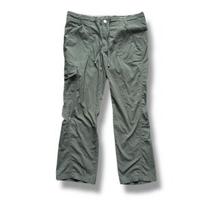 REI Gray Hiking Cargo Pants Women’s Size 6 Outdoor Sporty Athletic Gorpcore EUC